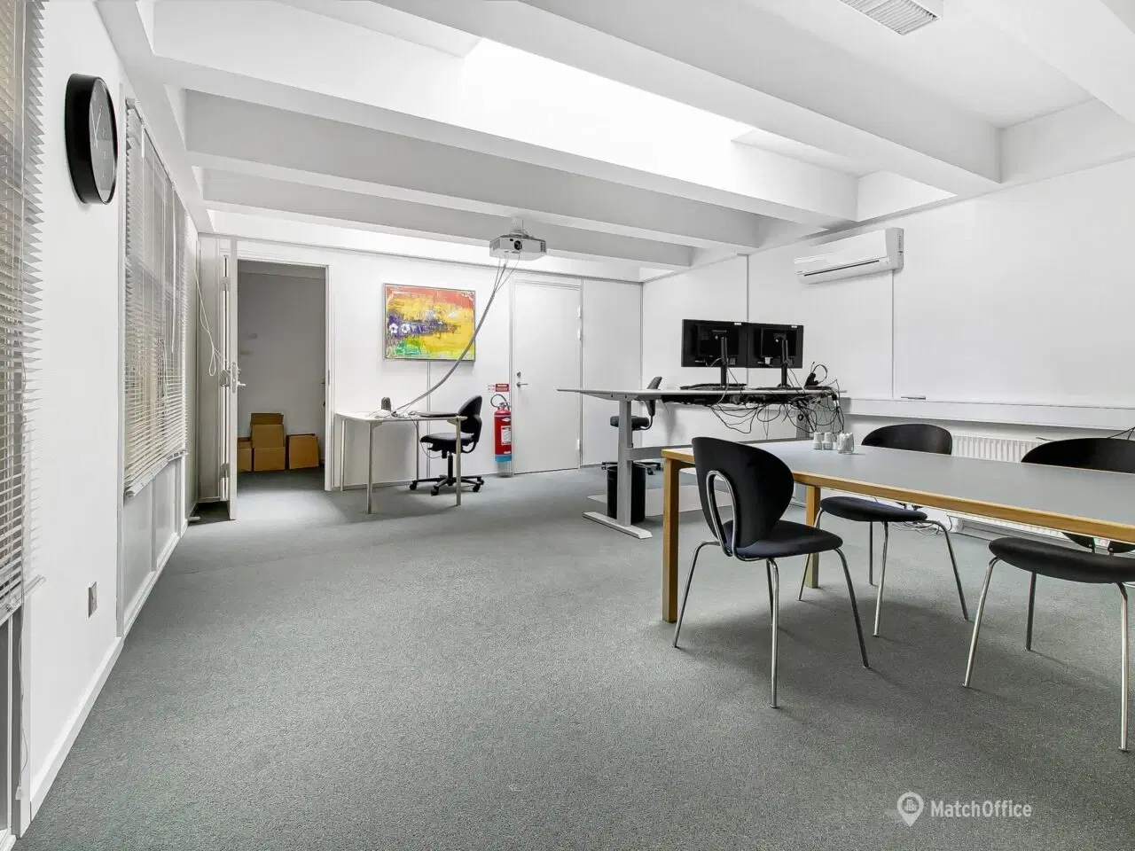 Billede 1 - 334 kvm lyse kontorlokaler til leje i Kolding centrum, med stor synlighed fra Haderslevvej