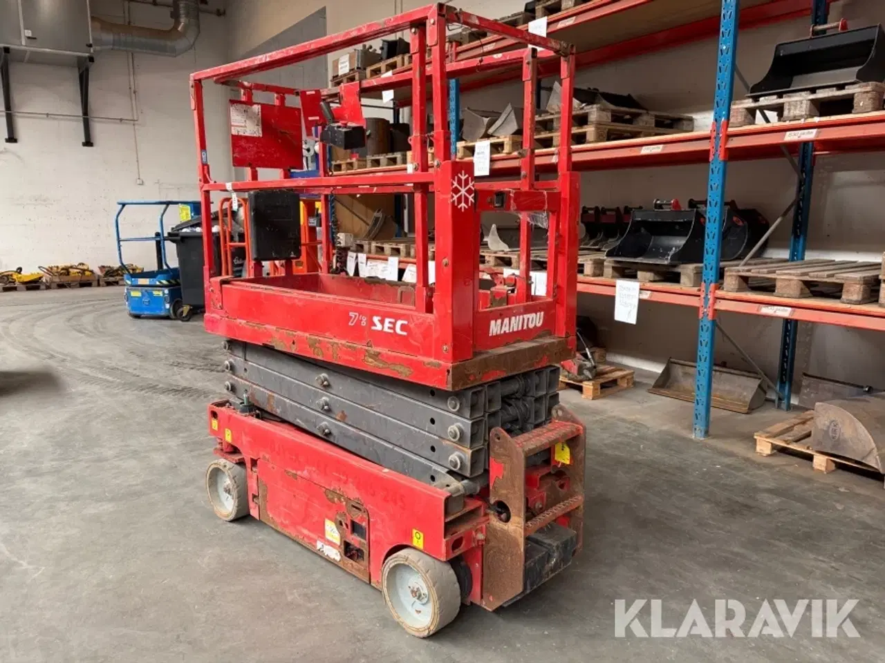 Billede 4 - Sakselift Manitou 78 SEC