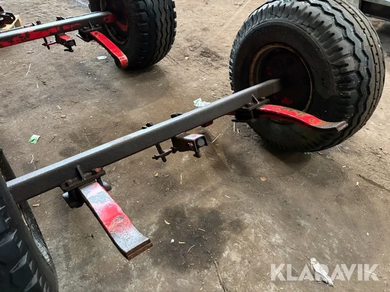 Billede 7 - Aksler med dæk - 2 stk