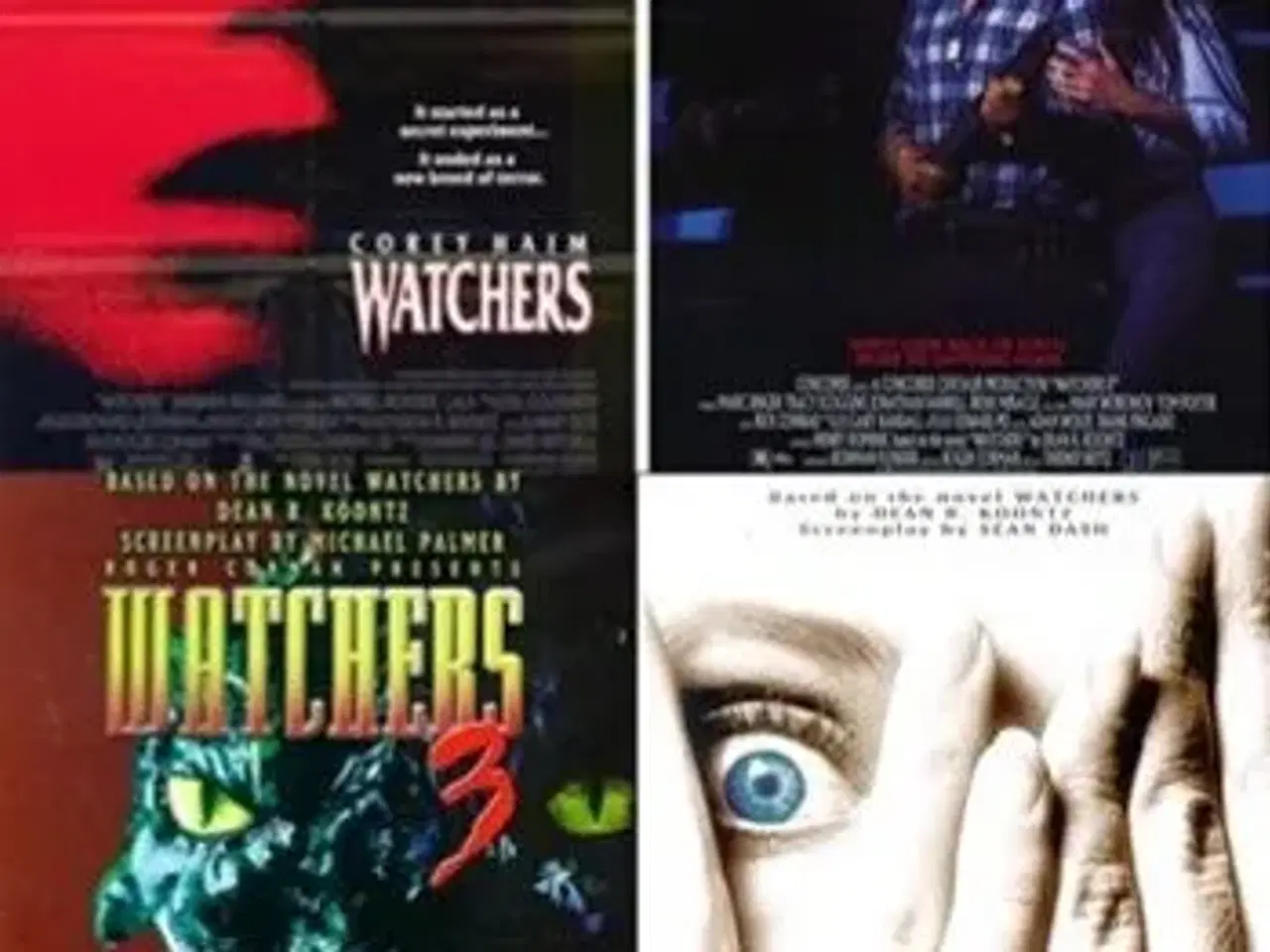 Billede 1 - Købes: Watchers (1988) 1-4 DVD Film