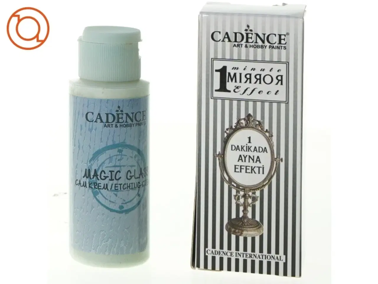Billede 1 - Hobby, mirror effect og magic glass fra Cadence (str. 10 x 3 cm 11 x 3 x 4 cm)