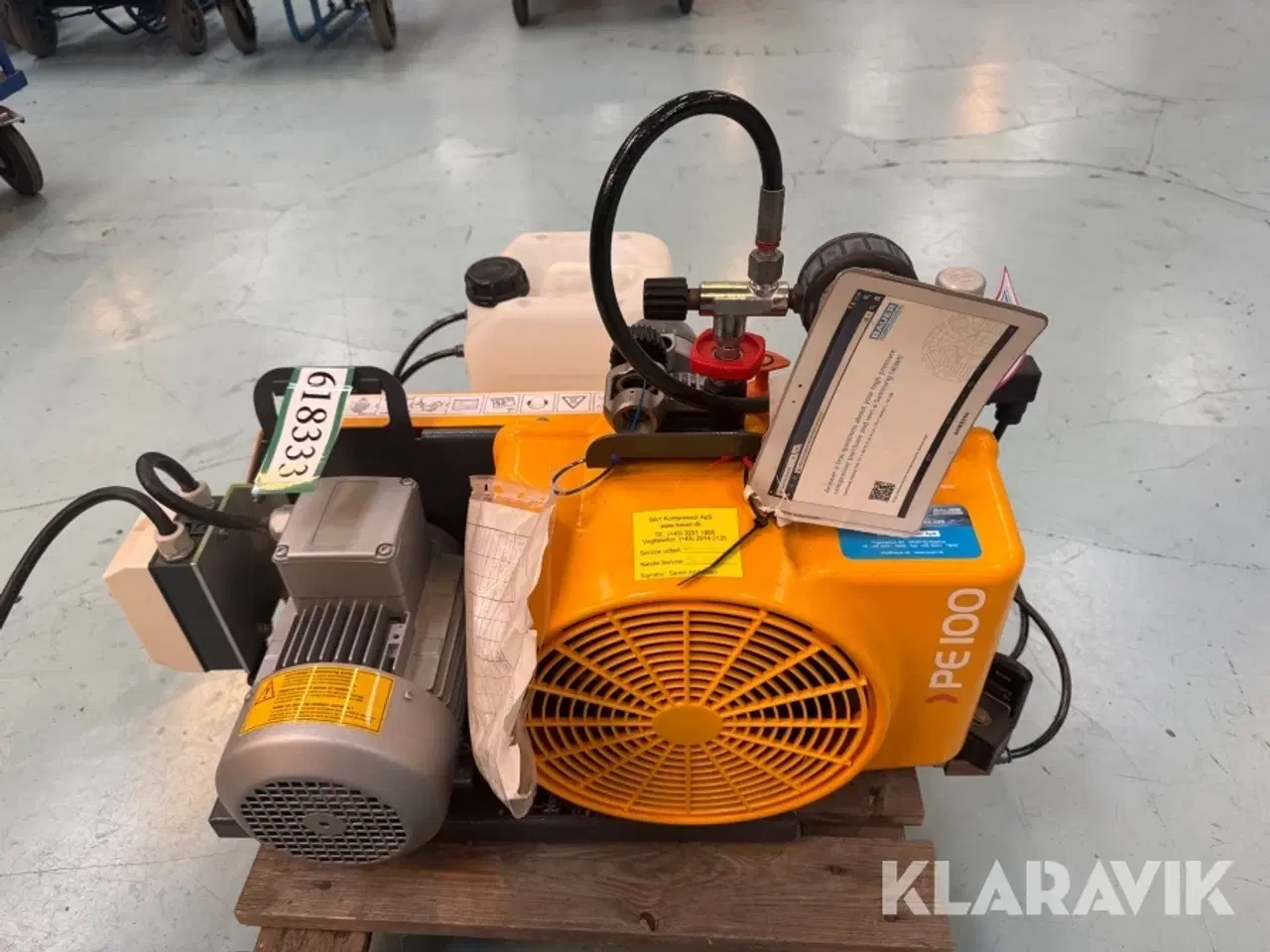 Billede 2 - Kompressorer Bauer PE100-TE-F02 Poseidon Edition