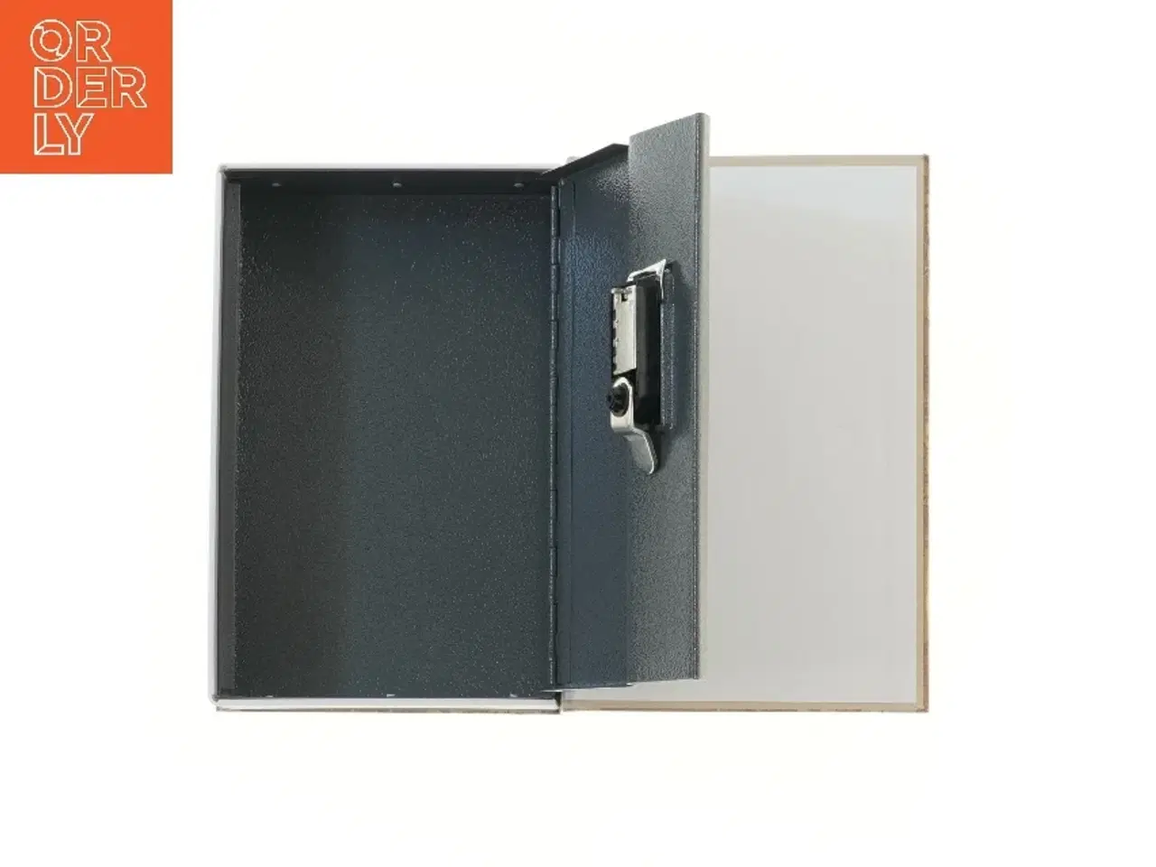 Billede 4 - Bogformet pengeskab med kode (str. 24x15,5x5,5 cm)