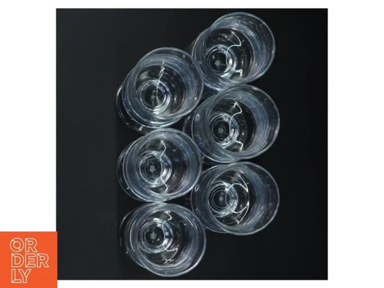 Billede 5 - Sæt med 6 glas på fod (str. 12 cm 6 styk)