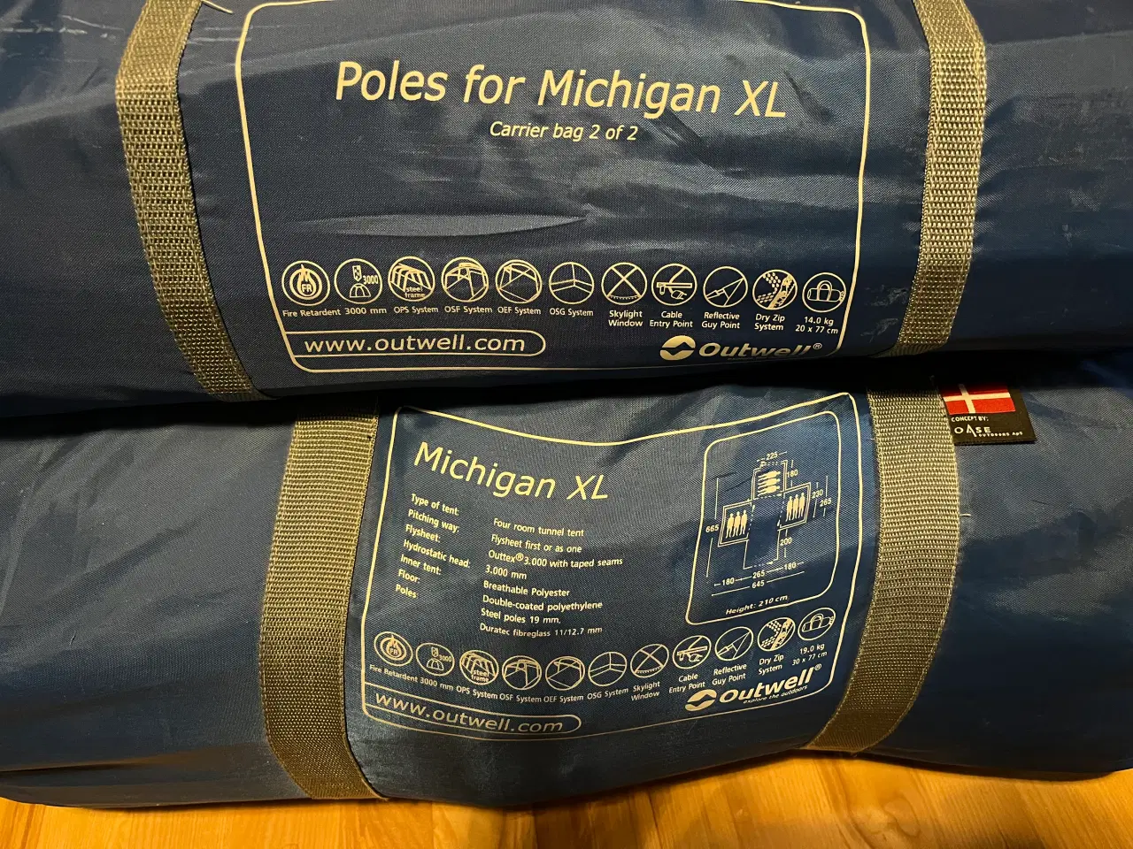 Billede 1 - Outwell Michigan XL telt, 9 personer
