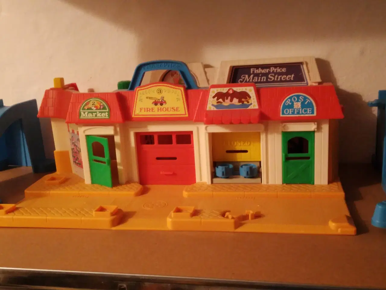 Billede 6 - Fisher Price skole, bondegård, brandst, parkering