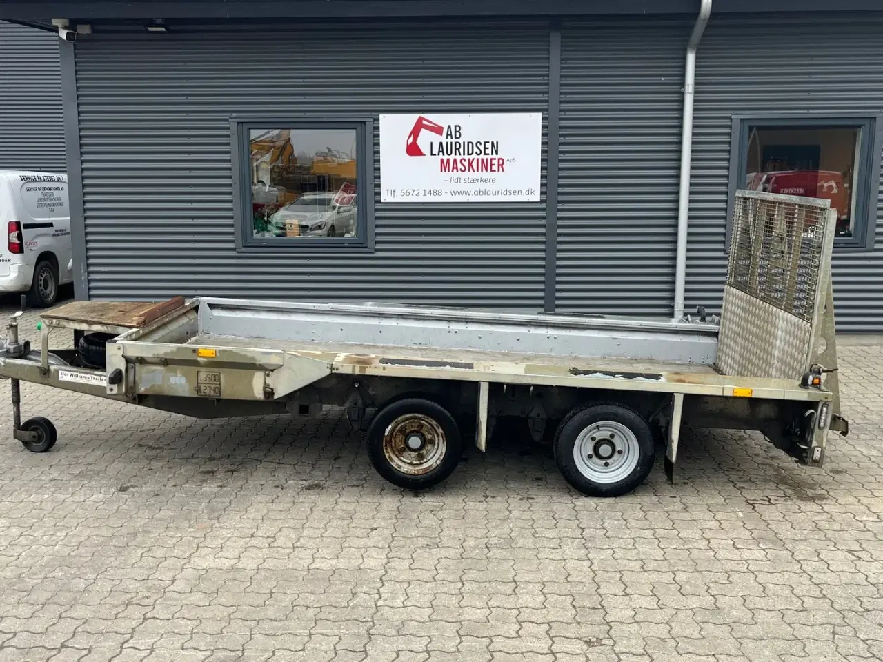 Billede 1 - Ifor Williams gx125 HD-R Nysynet maskintrailer