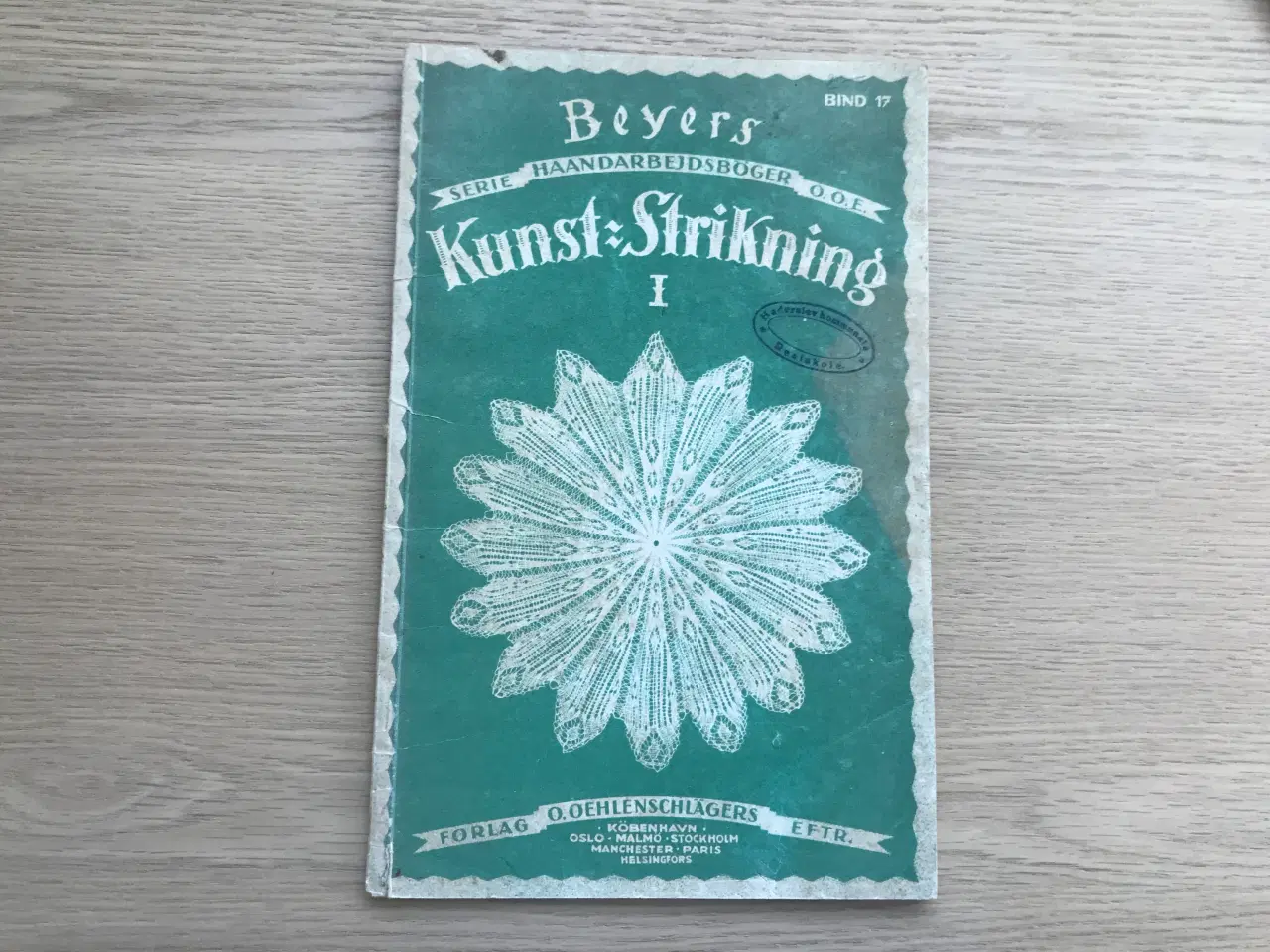 Billede 1 - Beyers Kunst-Strikning I   -  Bind 17