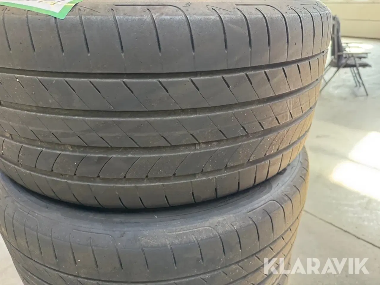 Billede 7 - Alufælge på dæk Goodyear Eagle F1