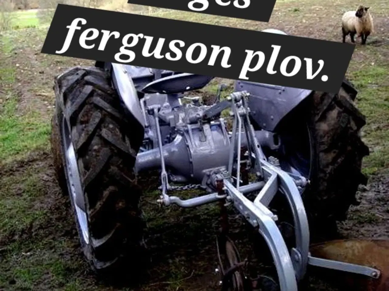 Billede 1 - Ferguson plov købes