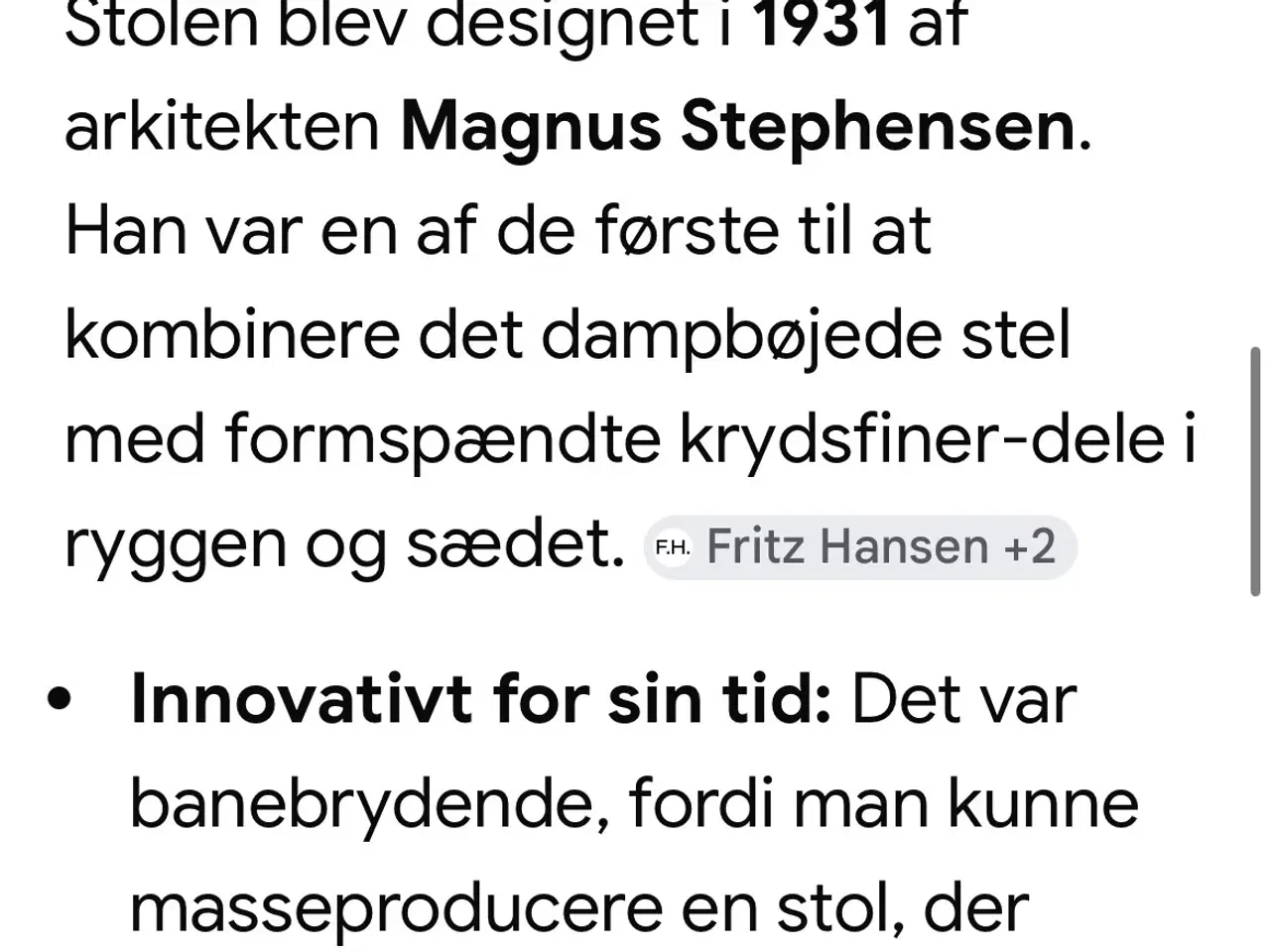 Billede 4 - Fritz Hansen DAN drejestol