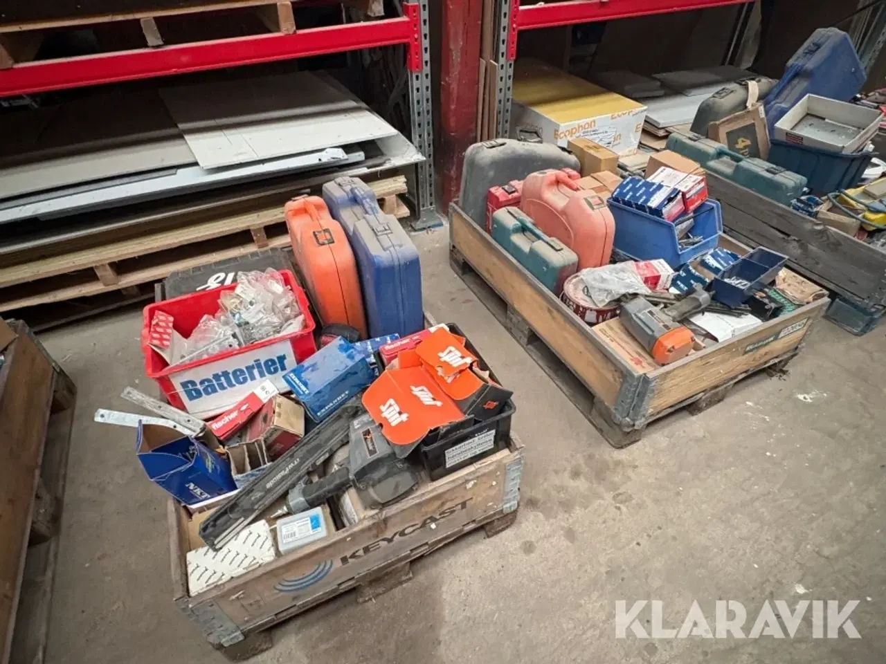 Billede 2 - Blandet værktøj, redskaber og tilbehør 2 paller