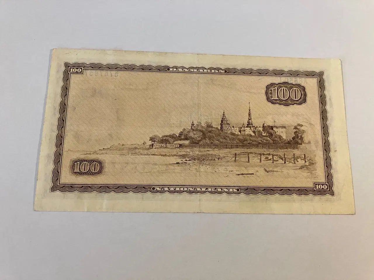 Billede 2 - 100 kroner 1965 Erstatningsseddel Danmark