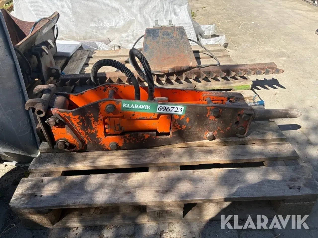 Billede 2 - Hydraulisk hammer / nedbrydningshammer