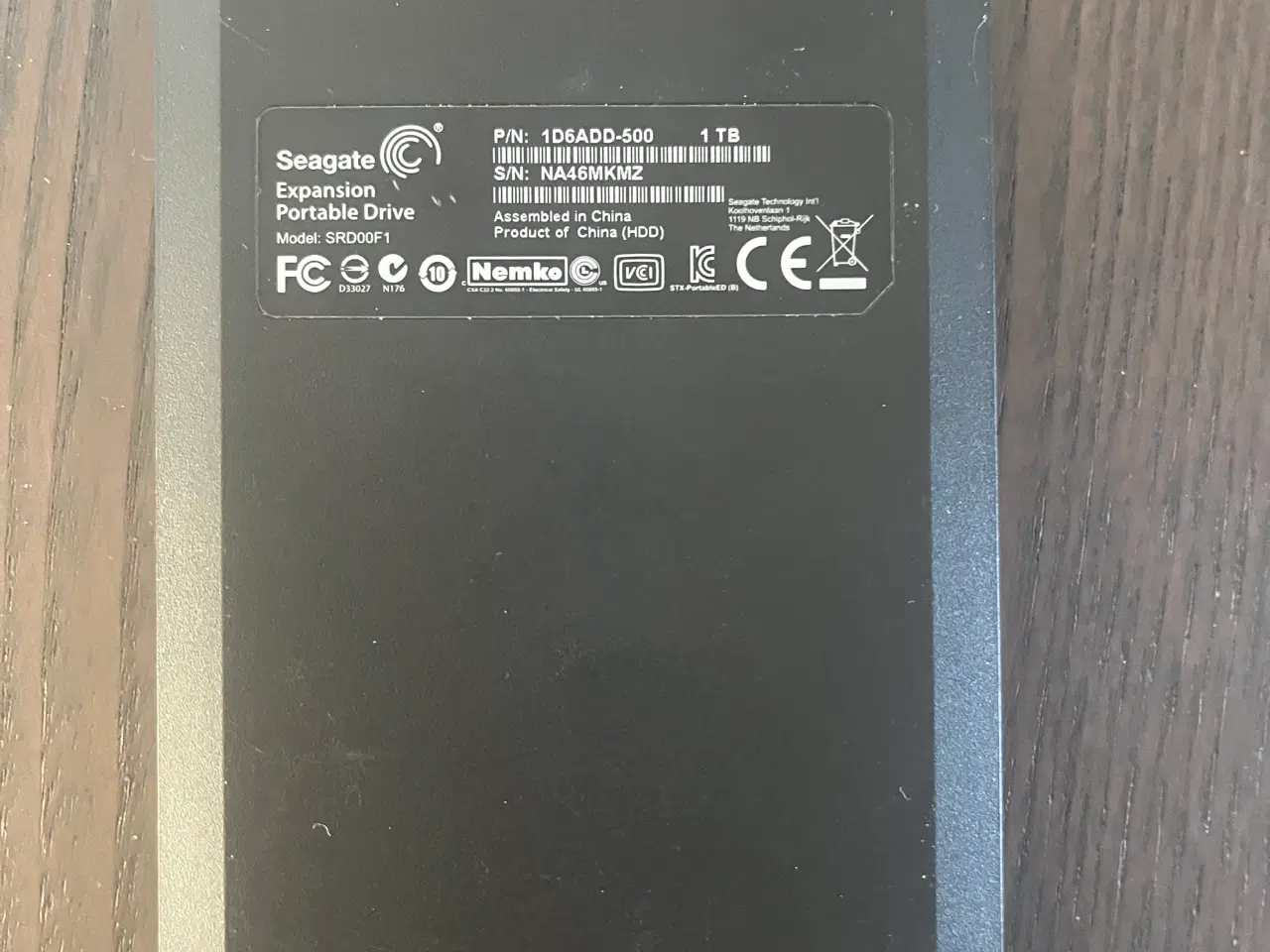 Billede 2 - Ekstern harddisk 1tb