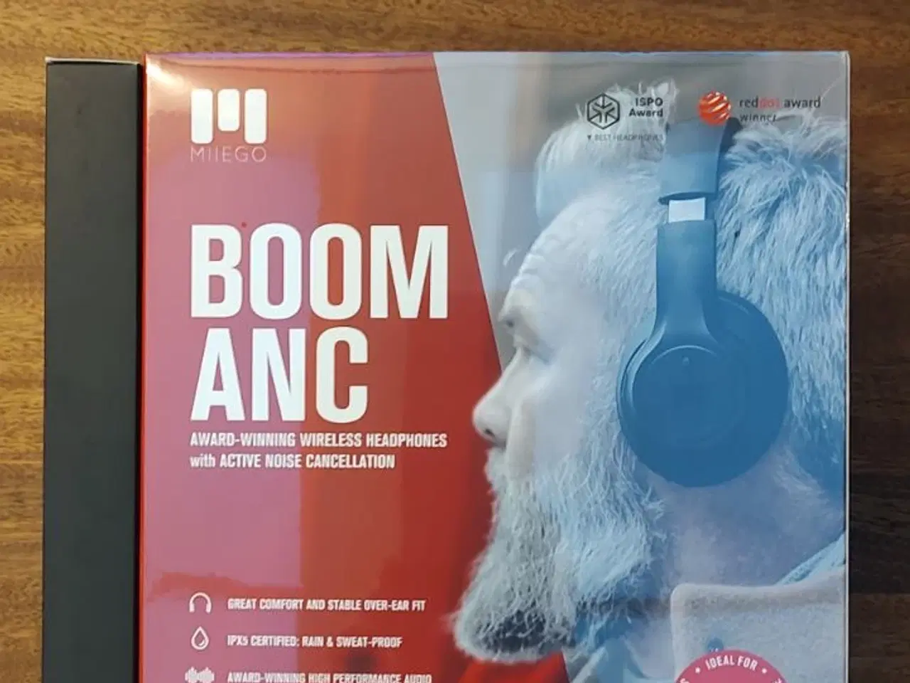 Billede 5 - Miiego Boom ANC wireless headphones og stand