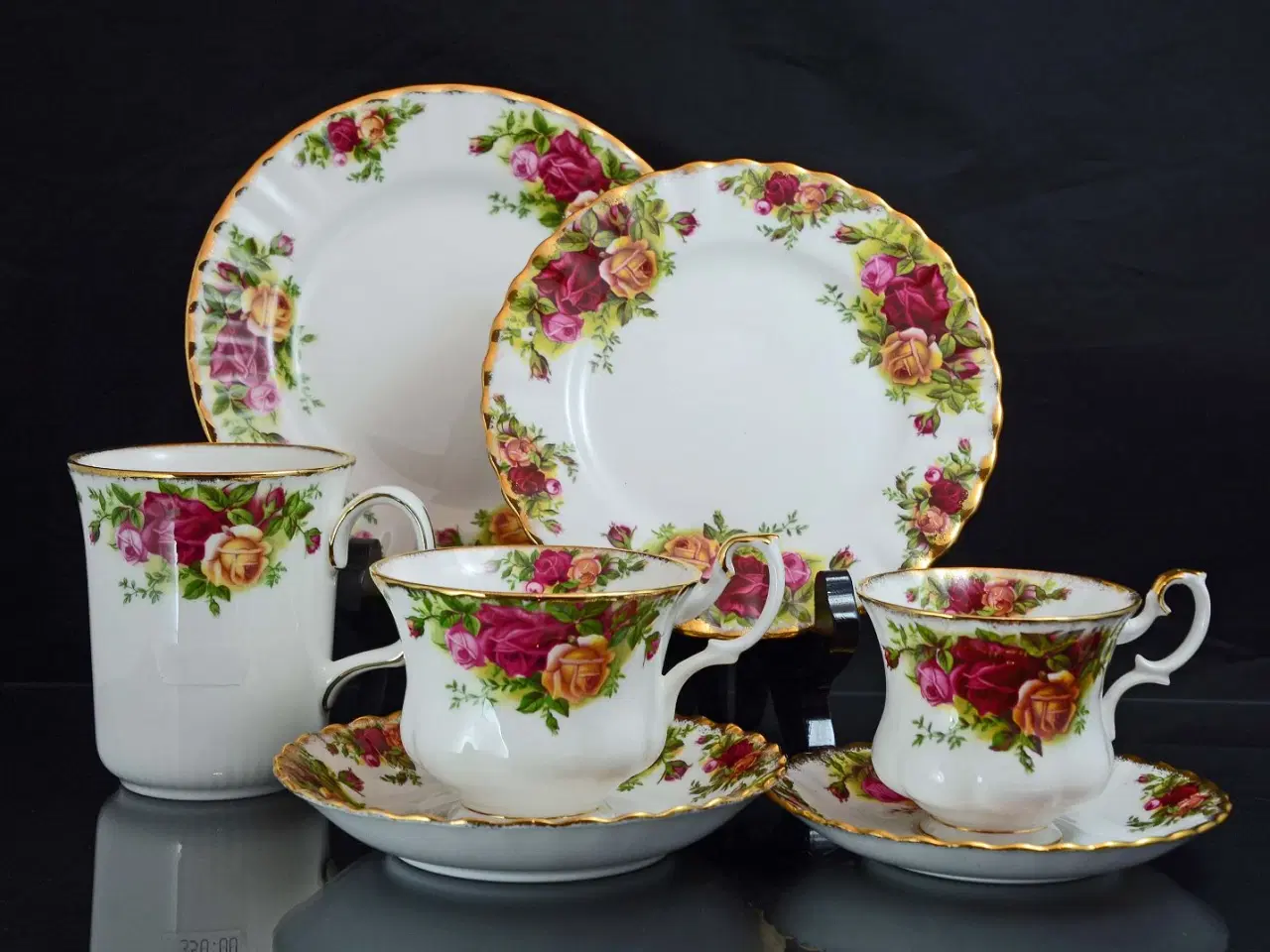 Billede 4 - Old Country Roses Royal Albert stel