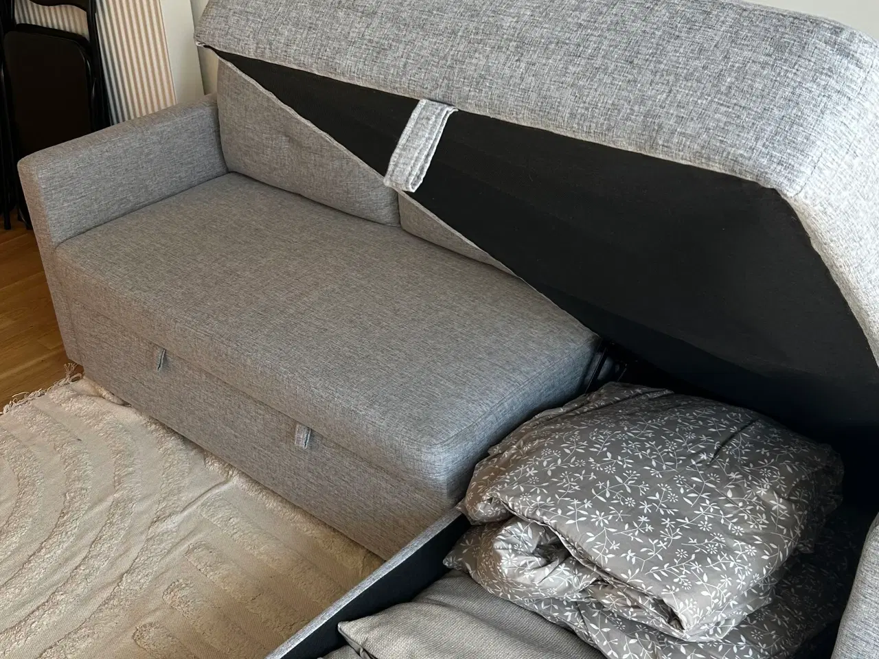 Billede 3 - Sovesofa med chaiselong