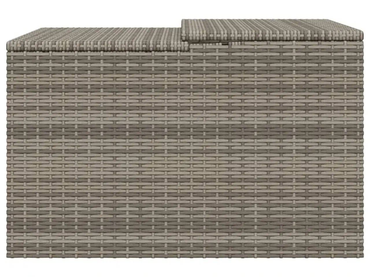 Billede 6 - Garage til robotplæneklipper 86x90x52/57 cm polyrattan grå
