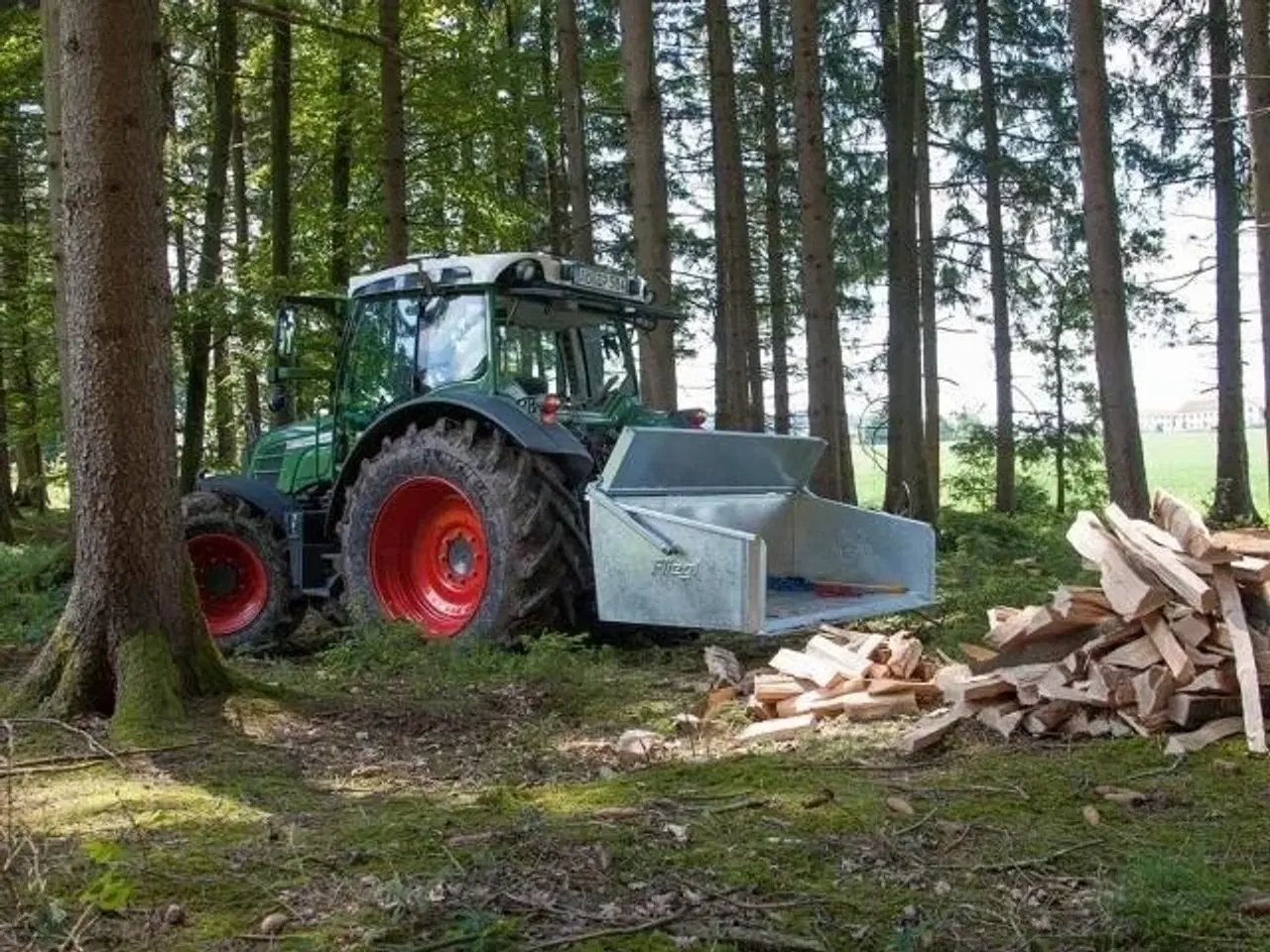 Billede 2 - - - - Fliegl BAGSKOVL 1500 MEKANISK