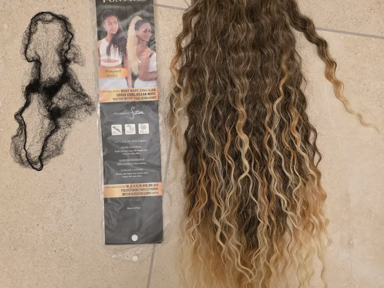 Billede 1 - Paryk/forlængelse hår.