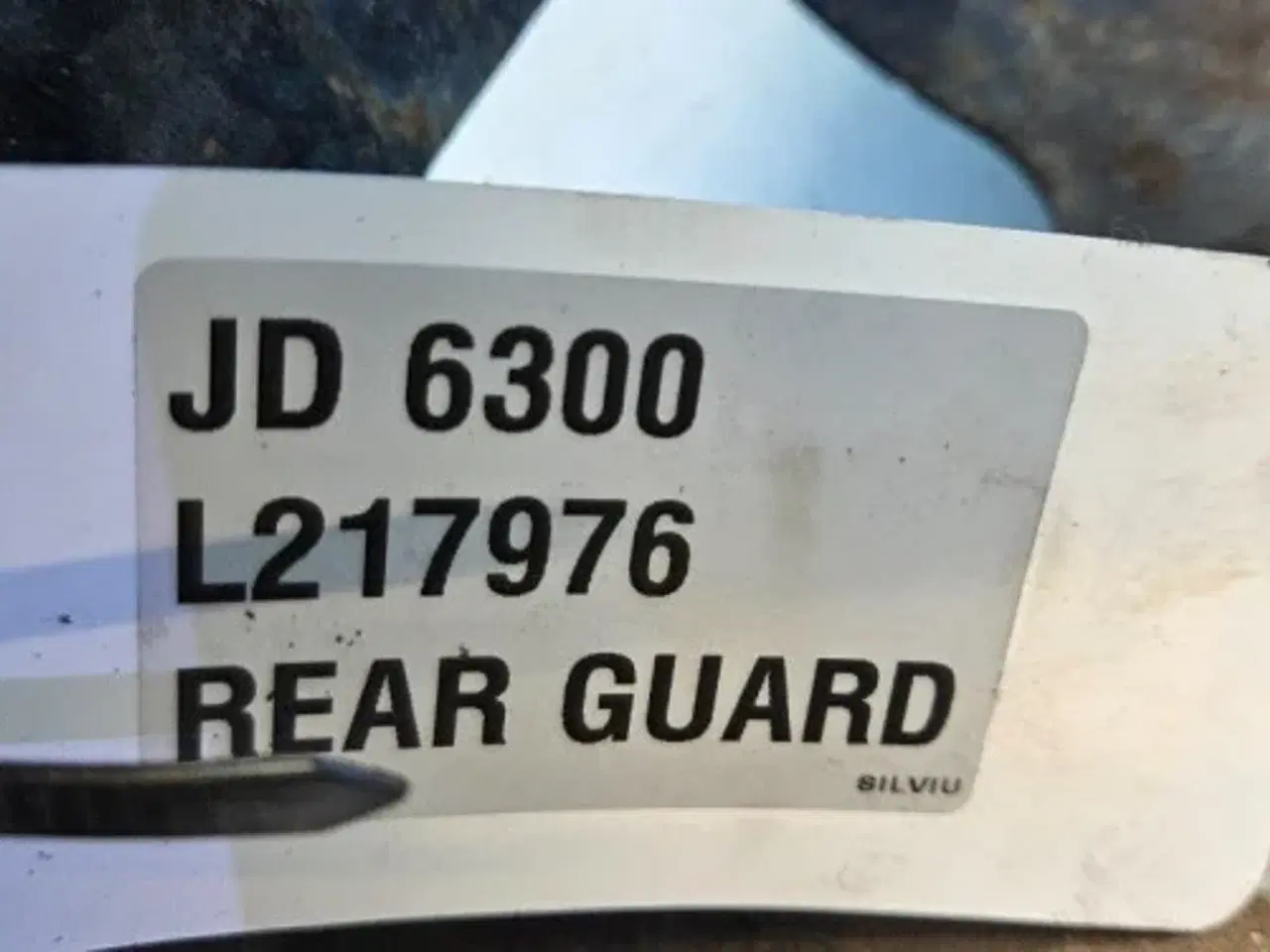 Billede 4 - John Deere 6300 Beskyttelseskærm L217976