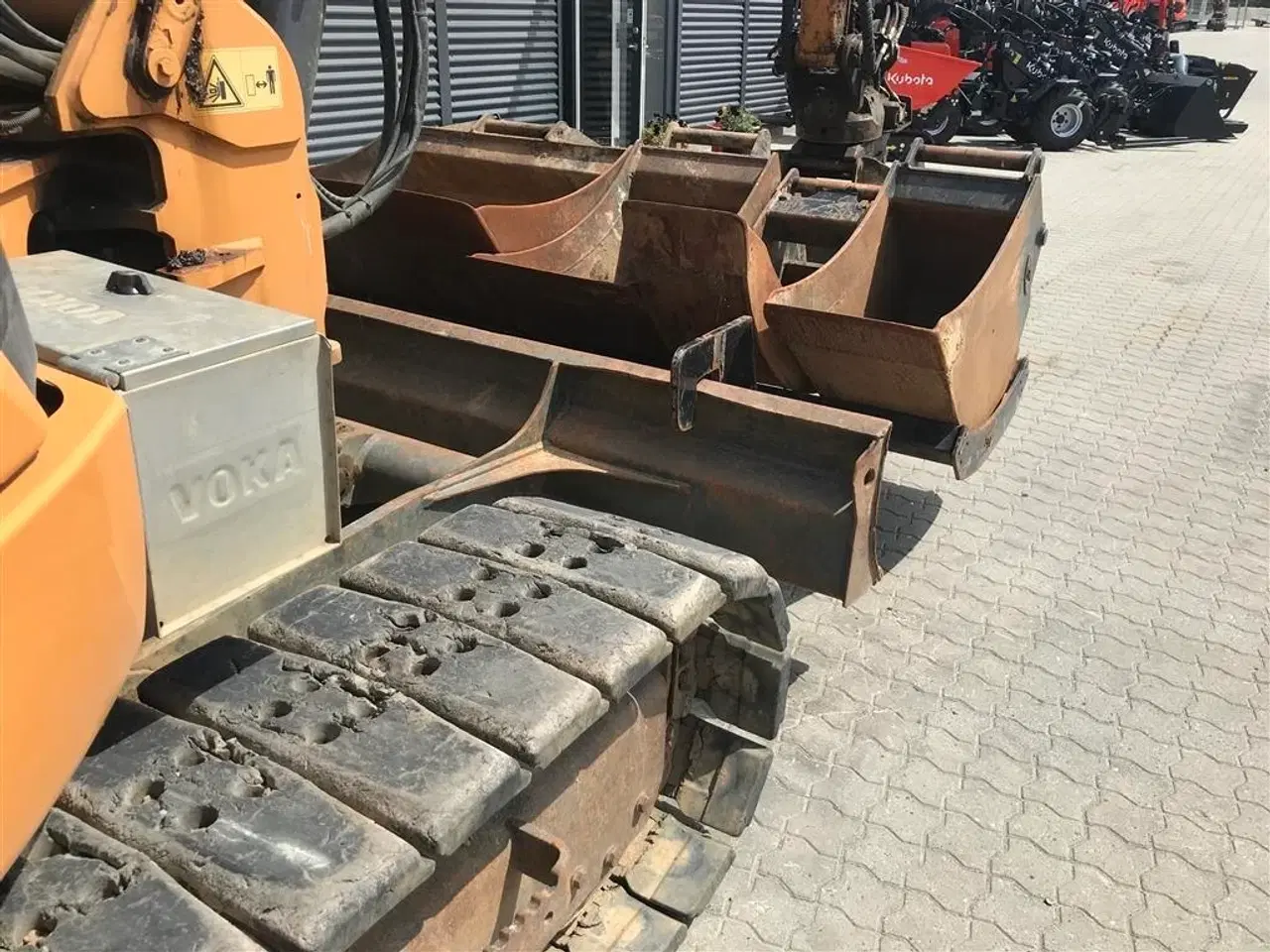 Billede 20 - Case CX 80 rotortilt og fuld skovlpakke.