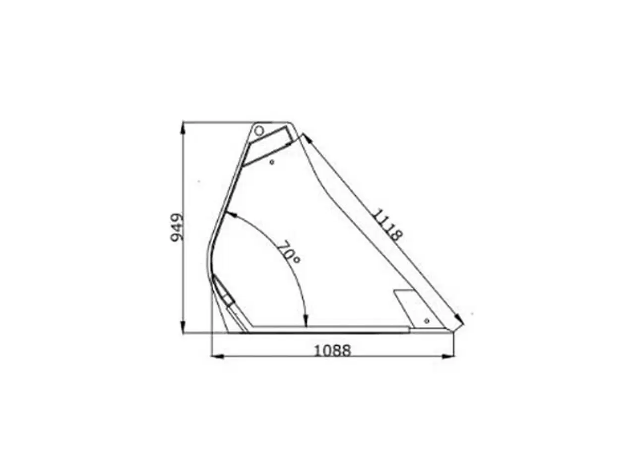 Billede 3 - JST T1 og T2 tremmeskovl 180-250 cm.