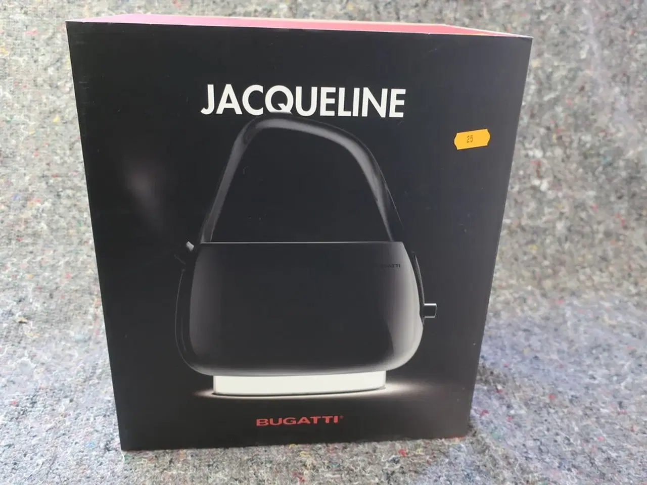 Billede 1 - El-keddel BUGATTI JAQUELINE 02-JQACR1T med transparant håndtag