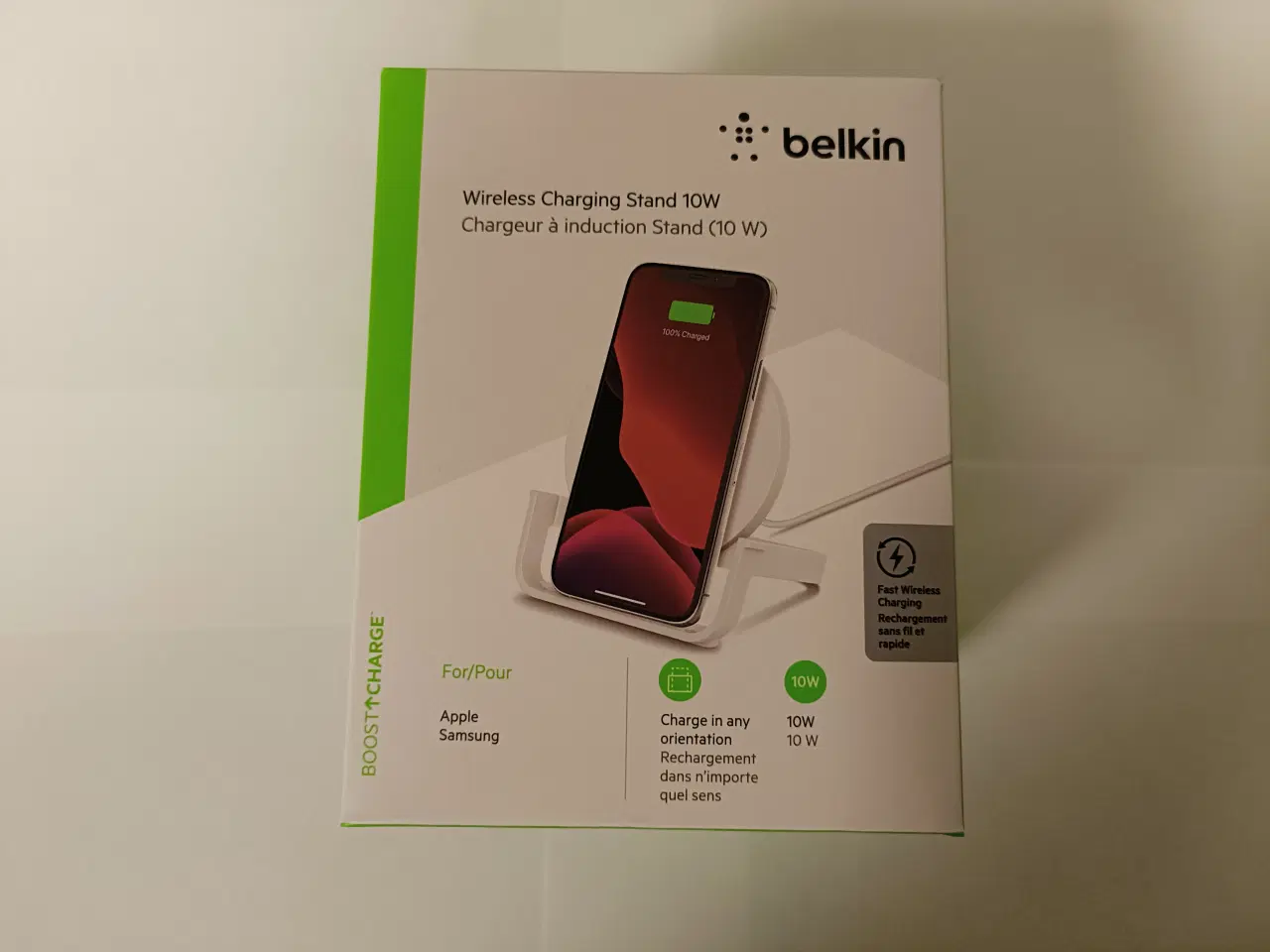 Billede 1 - Belkin - Boost Charge Trådløs Oplader - 10W