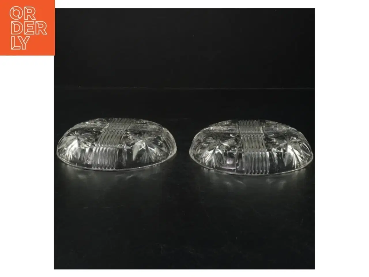 Billede 3 - Glaskrystal assietter (str. Ø. 14,5 cm)