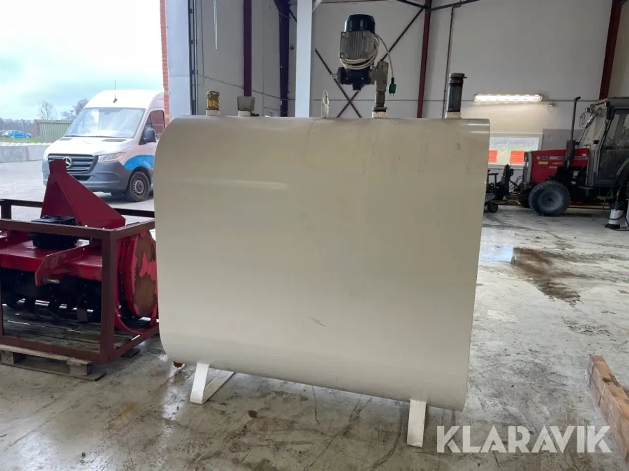 Billede 4 - Diesel tank KN Smede & Beholderfabrik C3A 1200liters