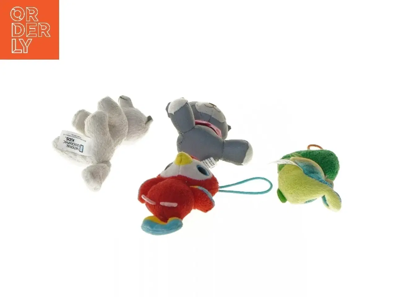 Billede 4 - Sæt med små tøjdyr (str. 8 cm)