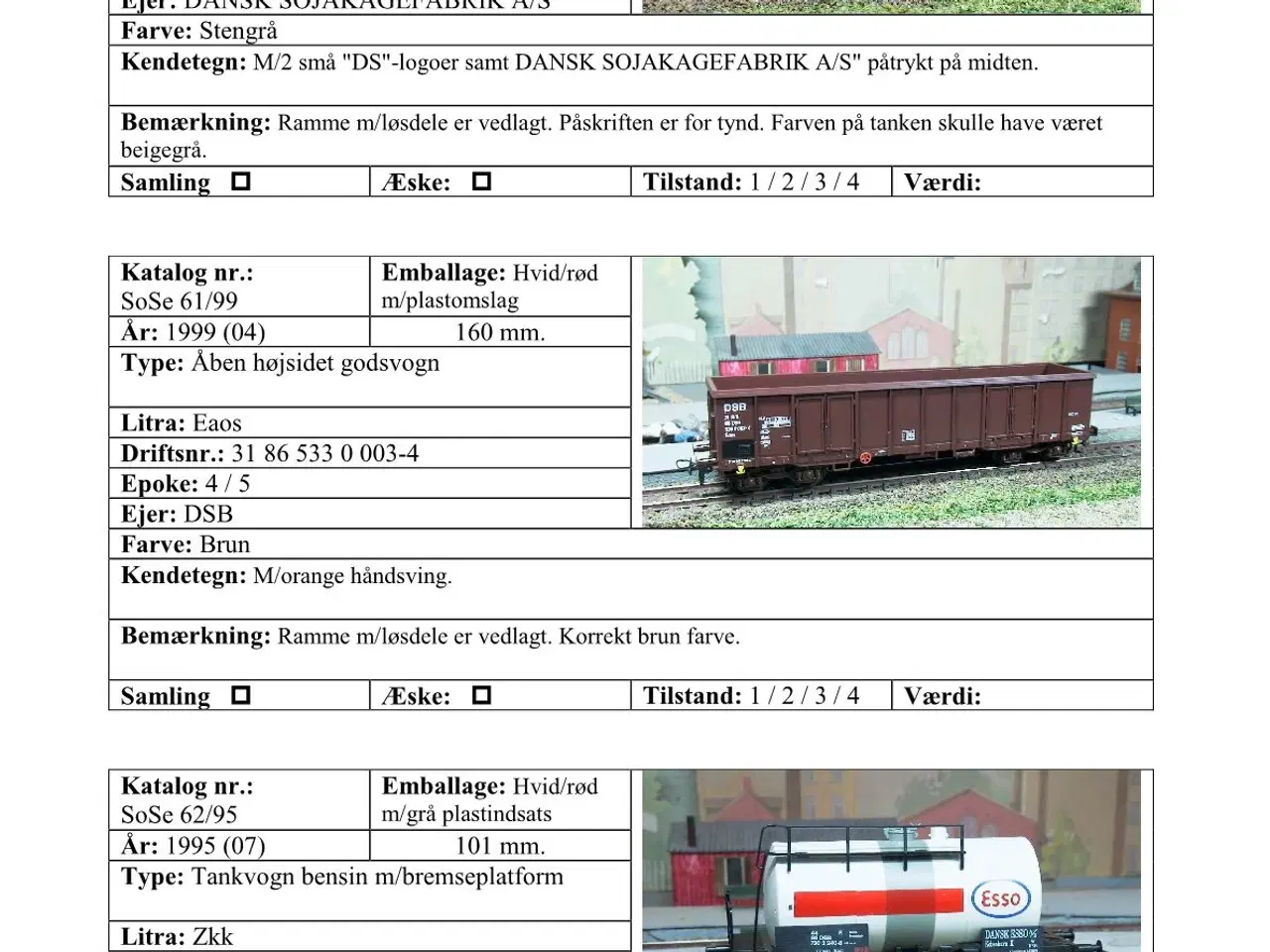Billede 3 - Opslagsværk "Danske modeller fra KLEIN MODELLBAHN"