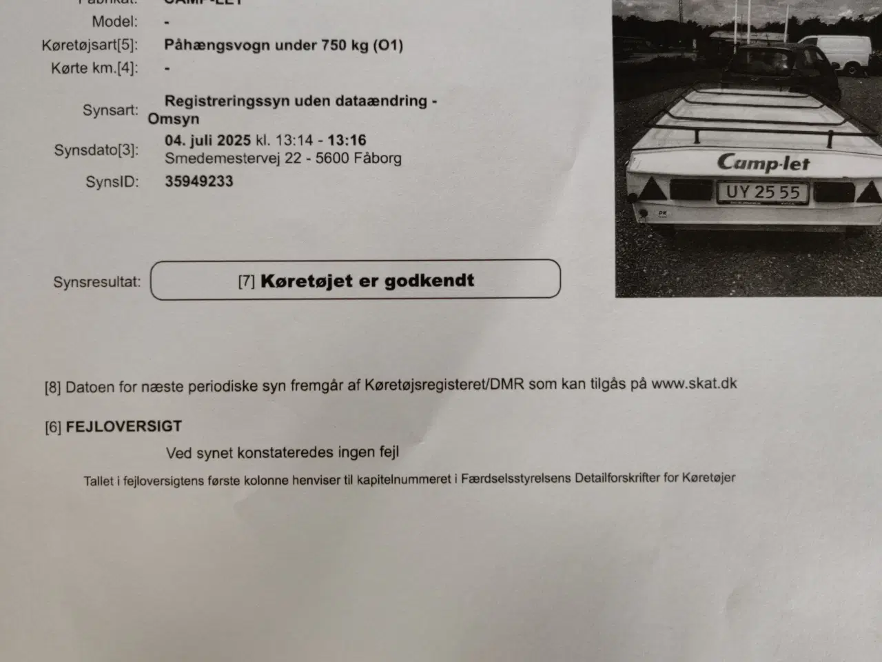 Billede 8 - camplet concorde 2006 nysynet m nye dæk