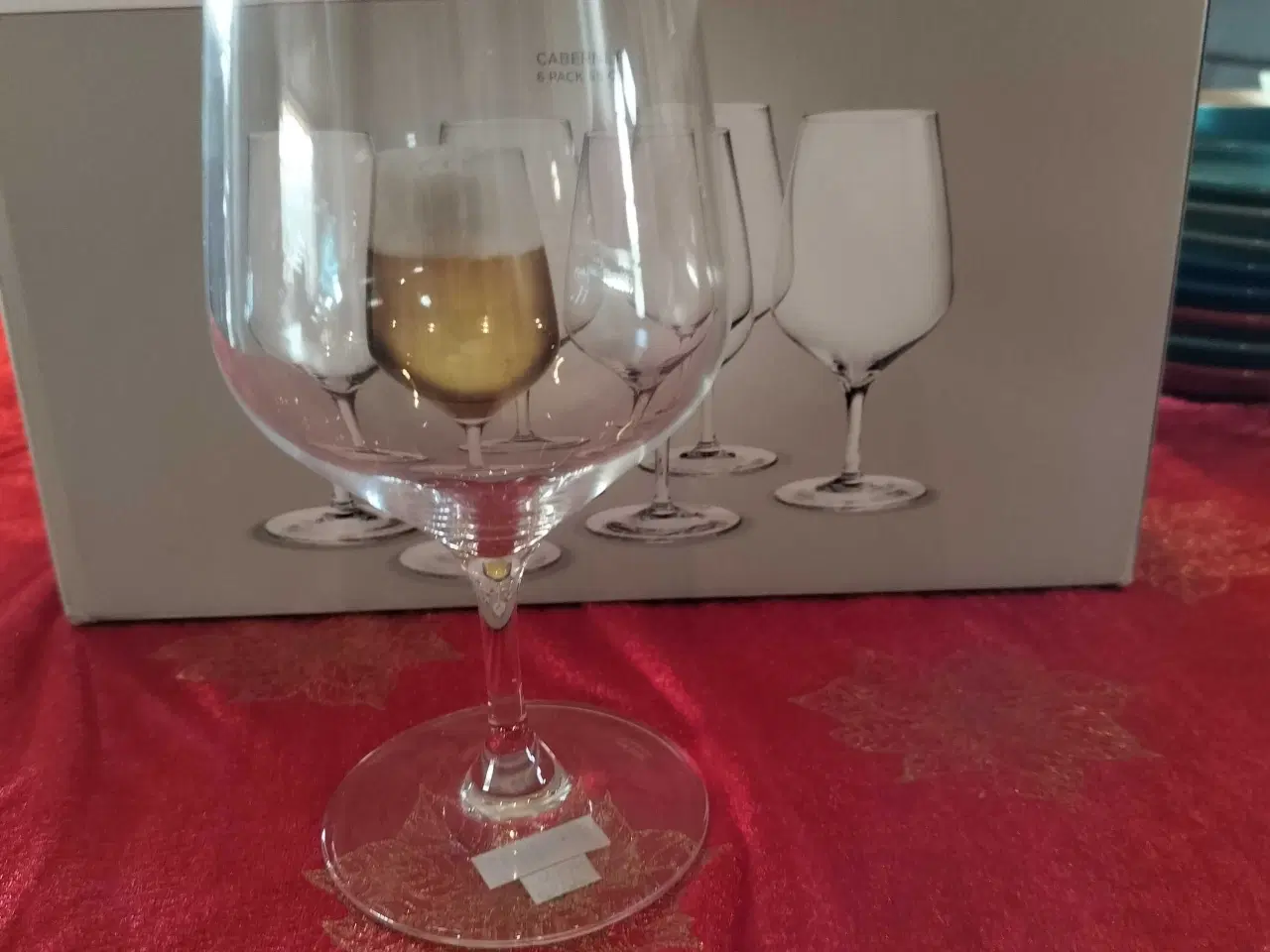 Billede 1 - Holmegaard ølglas 55/64cl