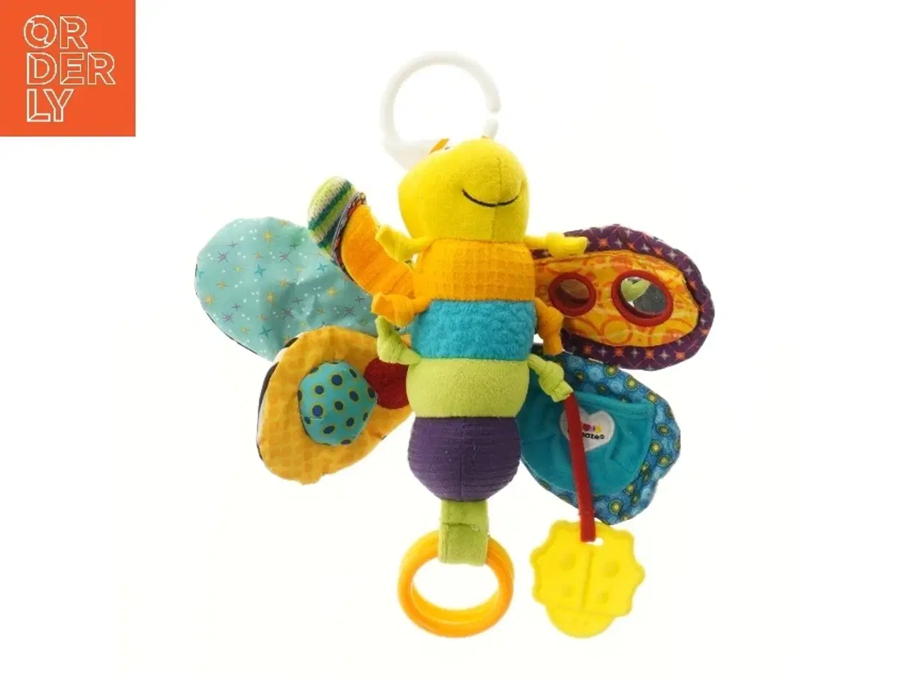Billede 1 - Farverigt baby legetøj i form af sommerfugl fra Lamaze (str. 30 cm)