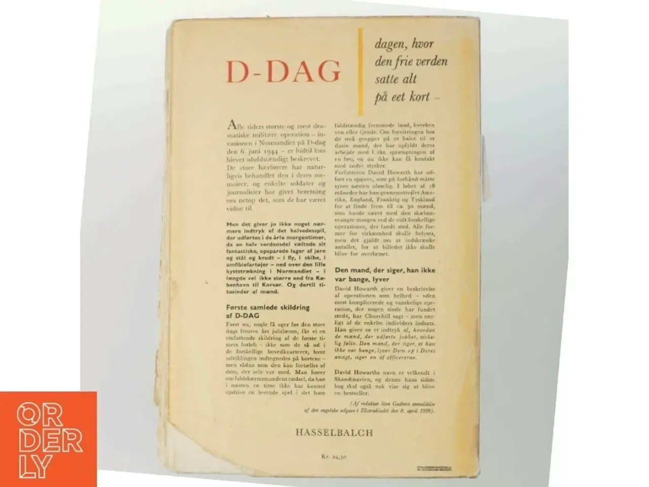 Billede 3 - D-DAG bog af David Howarth