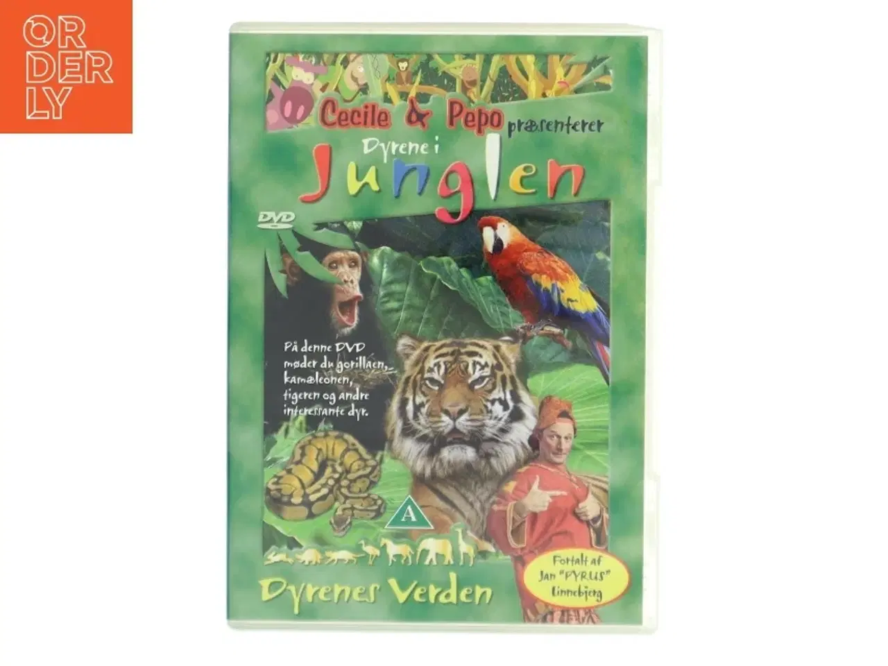 Billede 1 - Cecile & Pepo (-) - Dyrene I Junglen [dvd] (DVD)
