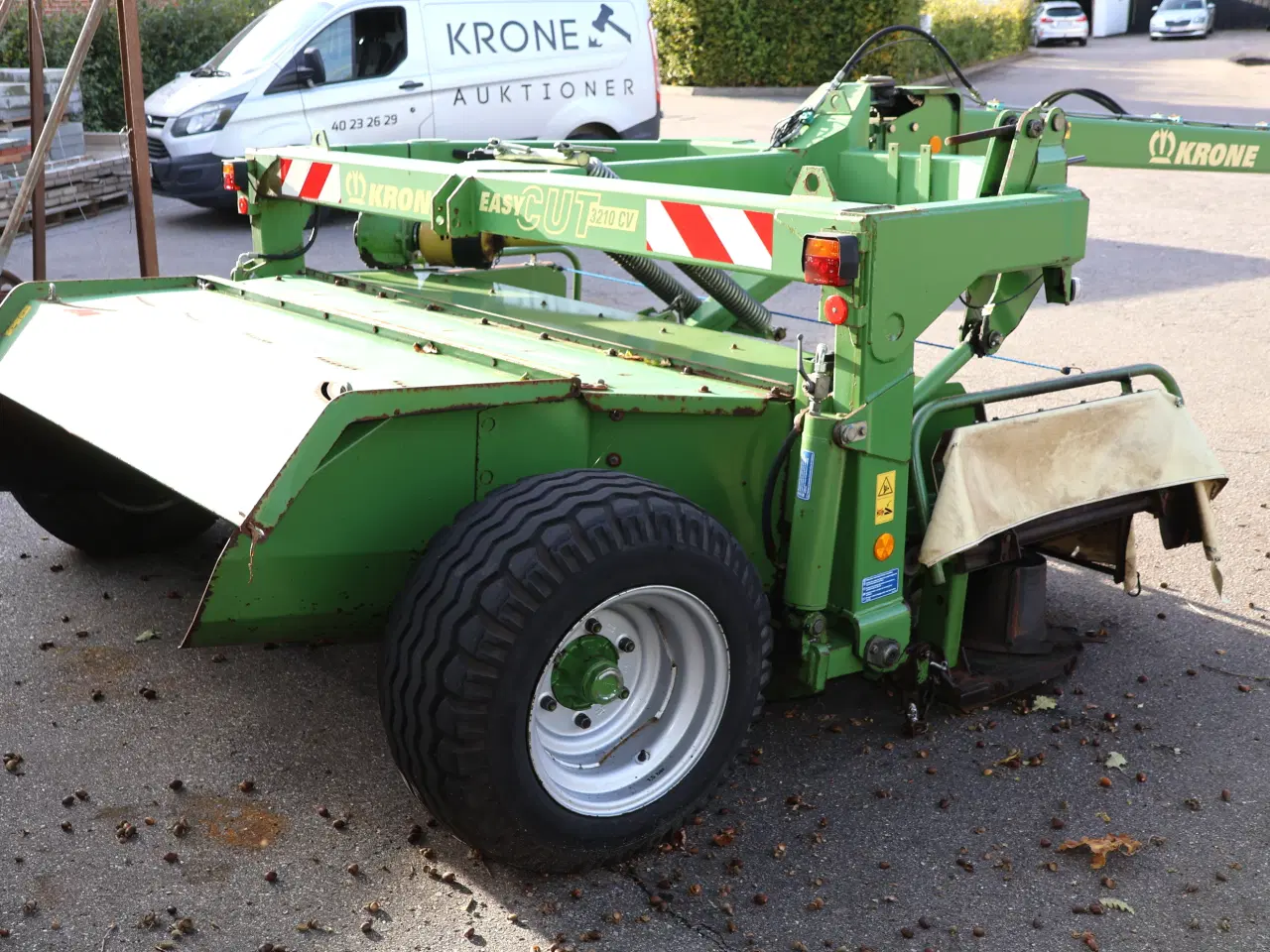 Billede 5 -  Krone Easycut 3210CV bugseret skivehøster