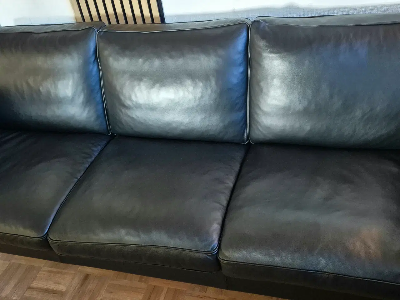 Billede 2 - 2+3' er læder sofasæt