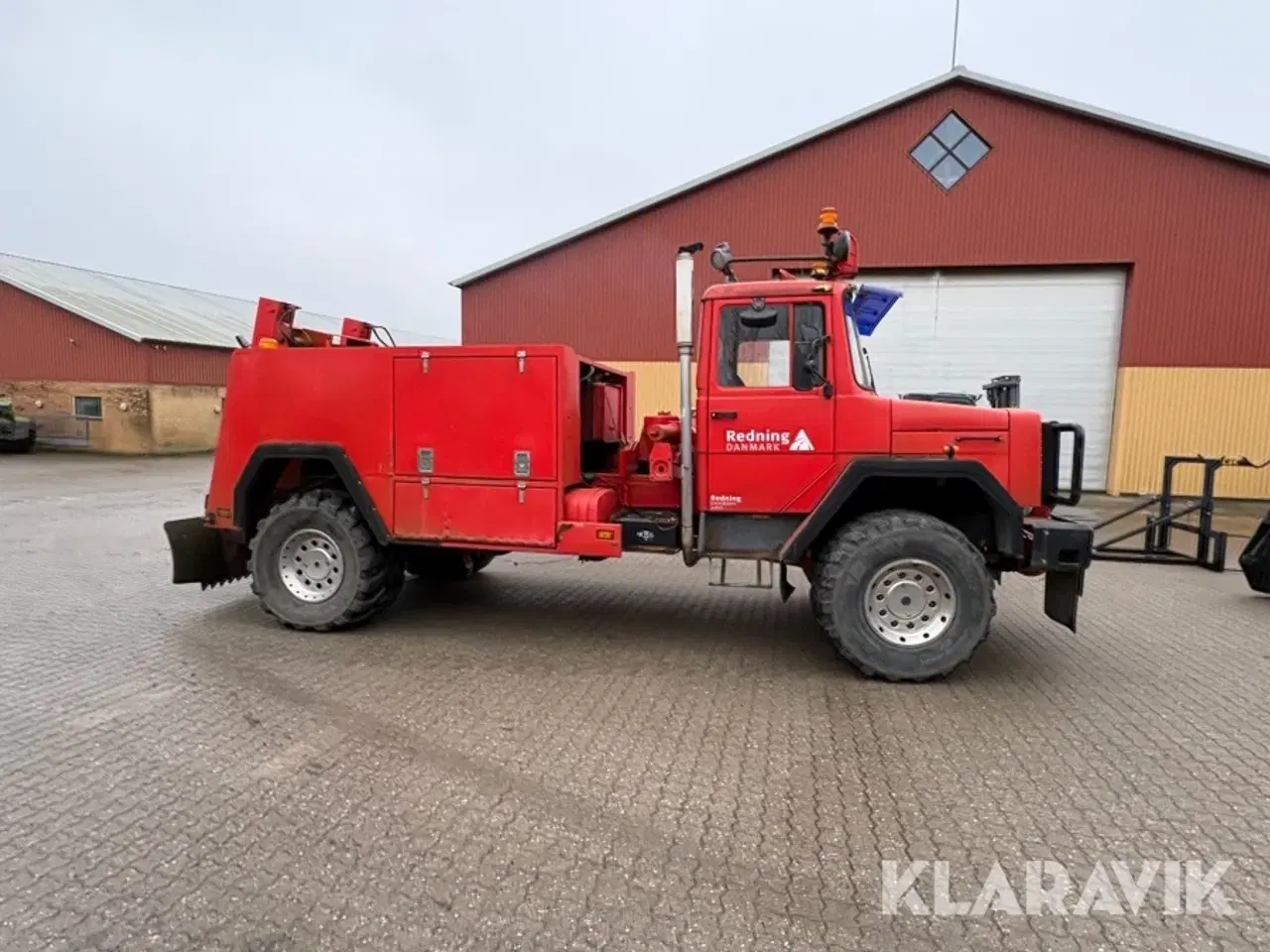 Billede 4 - Bjærgningskøretøj Magirus Deutz Fritrækker