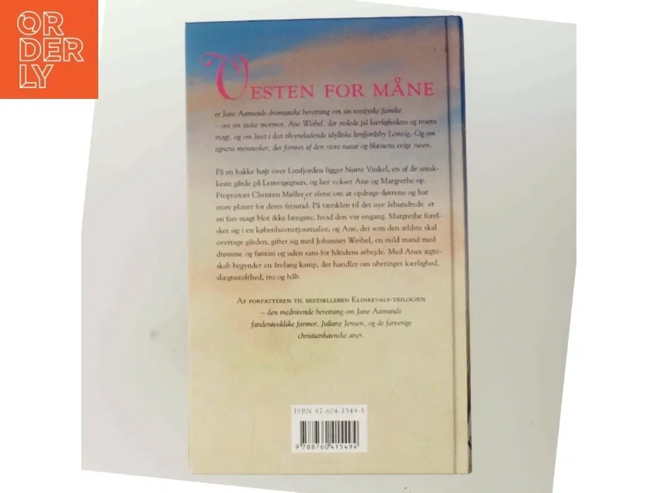 Billede 3 - Vesten for måne af Jane Aamund (Bog)