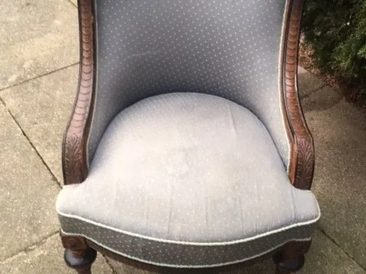 Billede 1 - Gammel lænestol