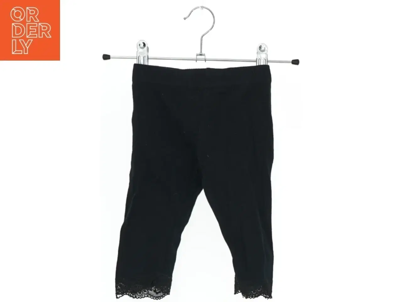 Billede 1 - Børne leggings med blondekant fra VRS (str. 104)