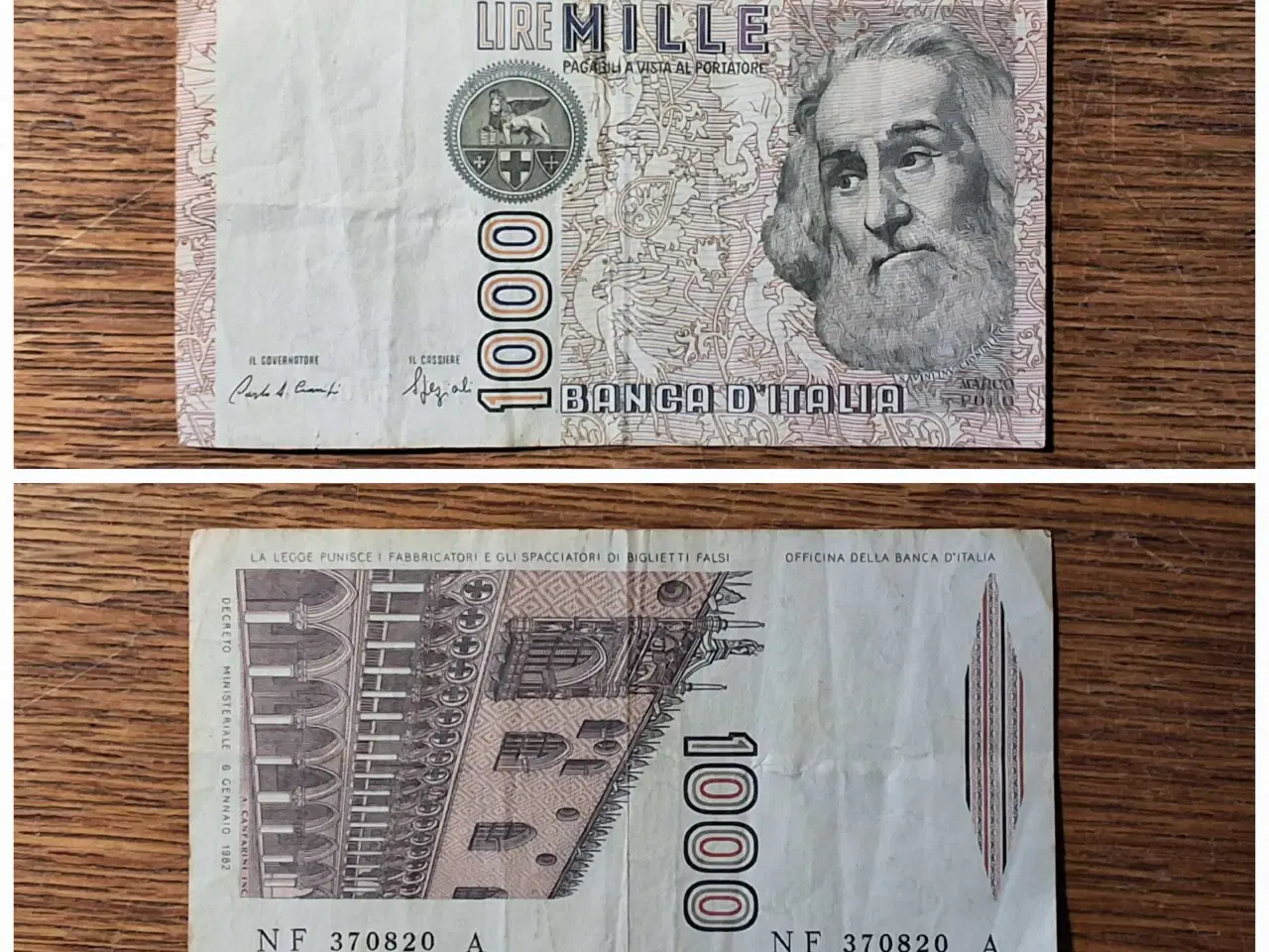 Billede 1 - ITALIEN, 1000 Lire