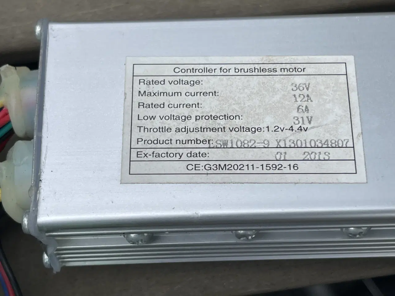 Billede 4 - sælges et helt sæt til en elcykel 36 volt system