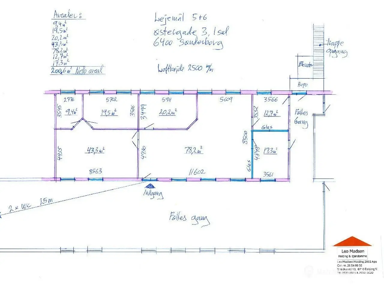 Billede 36 - Kontor til leje i midtbyen. Østergade 3. 1 sal. 6400 Sønderborg