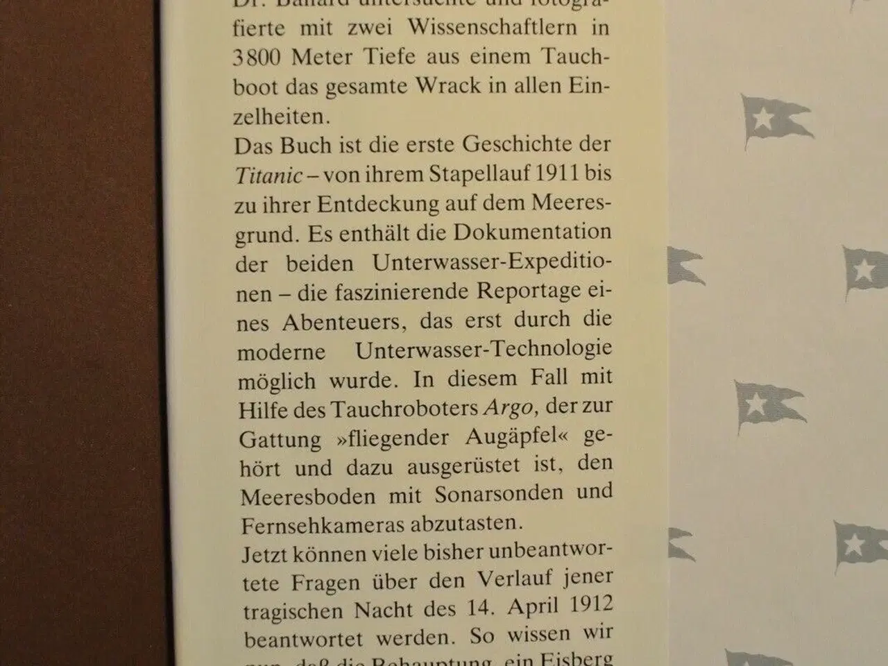 Billede 3 - das geheimnis der titanic 3800 meter unter wasser,
