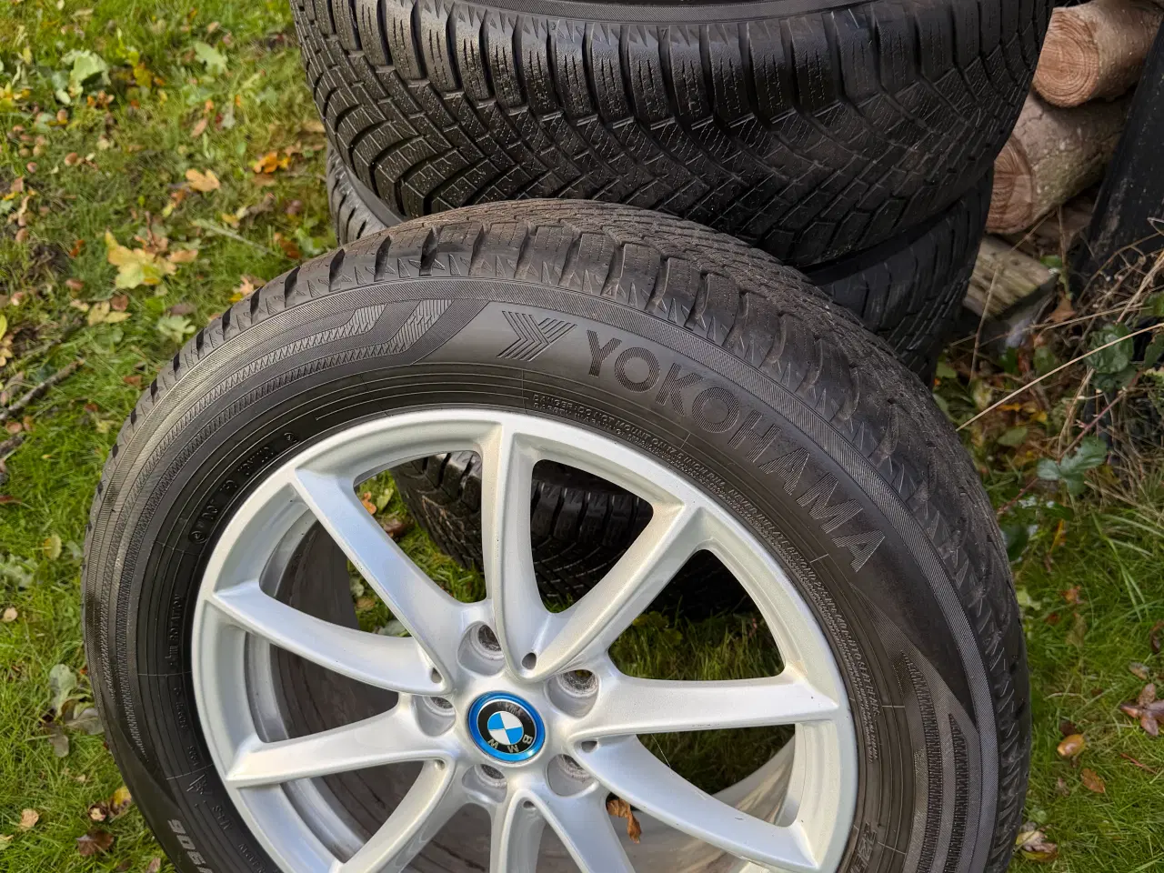 Billede 3 - BMW 17” vinterhjul m. Yokohama BluEarth 225/55R17 